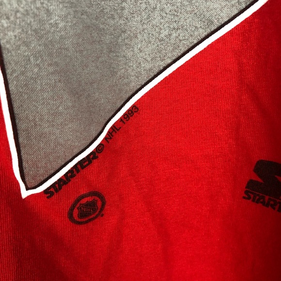 Vintage Starter Montreal Canadiens T Shirt Tee - Picture 4 of 8